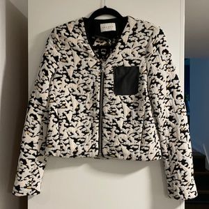 Sandro heavy blazer coat